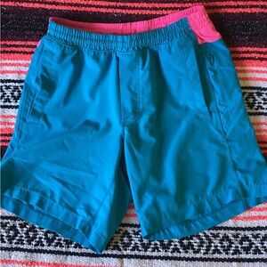 Bird Dogs Shorts Mens Med Blue/Pink For Your Boomstick Classic